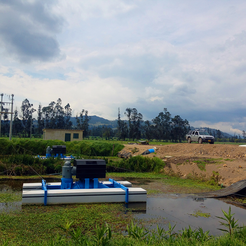 Estación de Bombeo Flotante, Simijaca-Cundinamarca, 2012