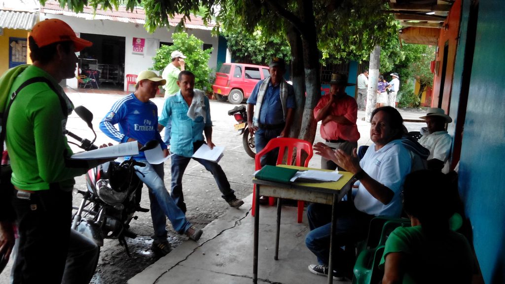 Socialización Proyecto de Electrificación, Yacopí-Cundinamarca, 2016